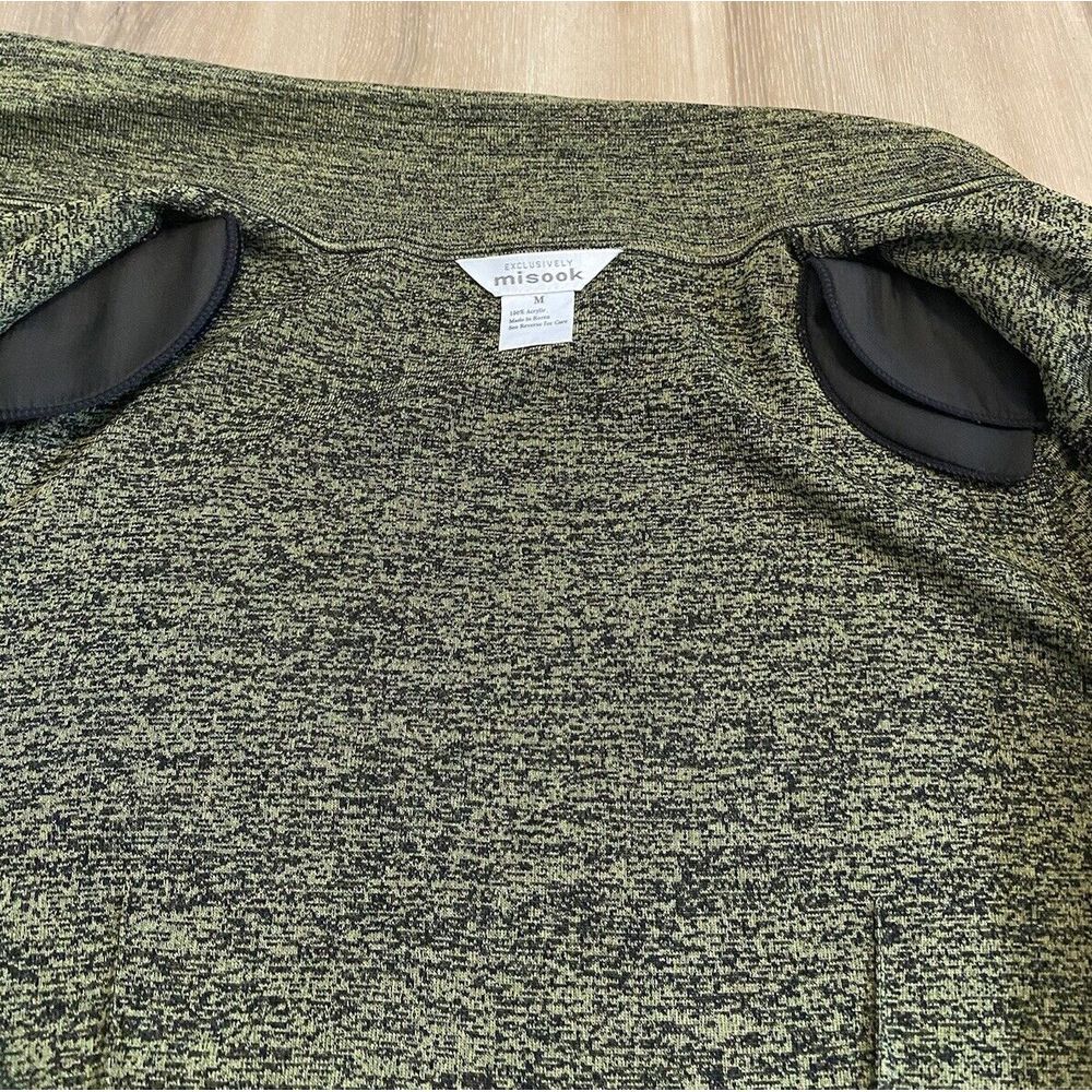 Exclusively Misook Womens Acrylic Sweater Cardigan One Button‎ Collar Medium - Picture 5 of 8